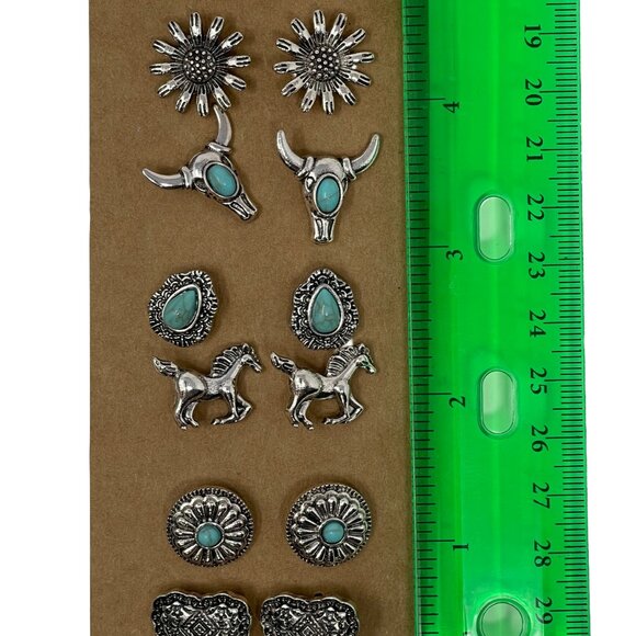Western Earrings in Christmas Gift Box for Women and Girls - Cowgirl Earring - Picture 4 of 11